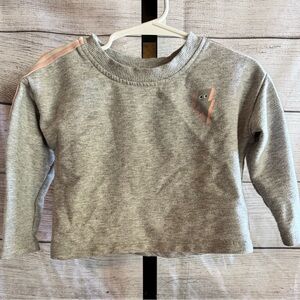 Gymboree Gray Sweatshirt Crop Crew Neck
